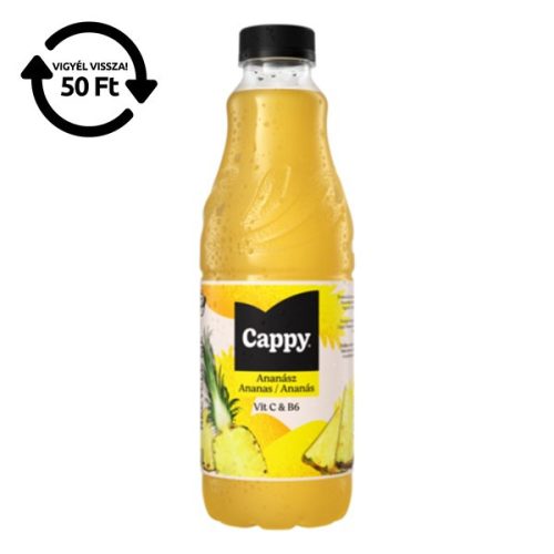 Gyümölcslé CAPPY Ananász 51% 1L DRS