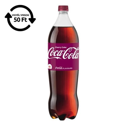 Üdítőital szénsavas COCA-COLA Cherry 1,75L DRS