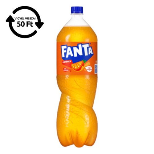 Üdítőital szénsavas FANTA Narancs 2,25L DRS