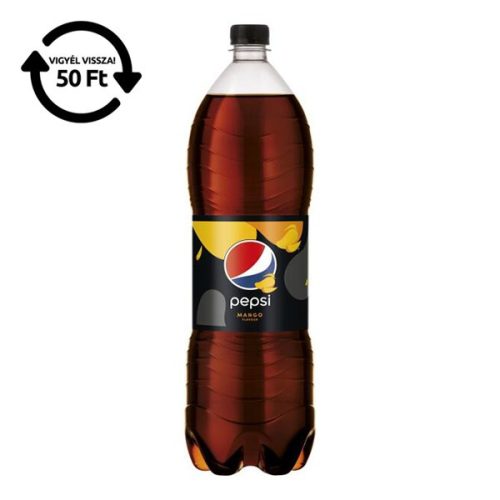 Üdítőital szénsavas PEPSI Mango 2L DRS